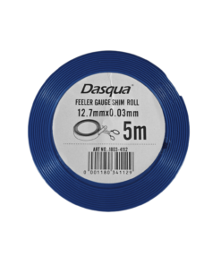 Alternative view of Dasqua feeler gauge shim roll 0.03mm thick 1/2" wide 5 metre long 1803-4112
