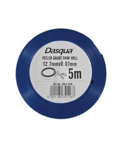 Alternative view of Dasqua feeler gauge shim roll 0.07mm thick 1/2" wide 5 metre long 1803-4116