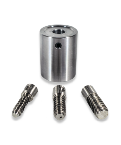 Alternative view of 1-1/2" WOOD SCREW CHUCK 3/4" X 16TPI X 3 THREAD INSERT SIZES WOOD WORKING LATHE