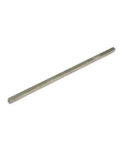 SQUARE TOOL STEEL 1/8" X 4" LONG BLANK END