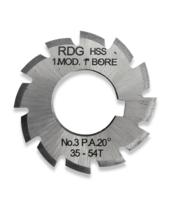 1 MODULE INVOLUTE GEAR CUTTER NUMBER 3