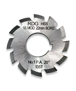 1.5 MODULE INVOLUTE GEAR CUTTER NUMBER 1