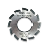 1.5  MODULE INVOLUTE GEAR CUTTER NUMBER 4,  1" BORE