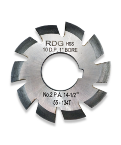 10 DP INVOLUTE GEAR CUTTER NUMBER 2