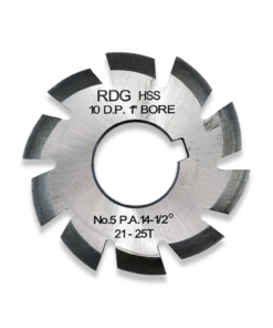 10 DP INVOLUTE GEAR CUTTER NUMBER 5