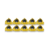 10 x 60 Degree Coated Screw Cutting Tips (internal) 11nra  (BOX OF 10 INSERTS)