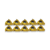 10 x 55 Degree Coated Screw Cutting Tips (internal) 16nra  (BOX OF 10 INSERTS)