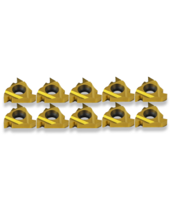 10 x 55 Degree Coated Screw Cutting Tips (internal) 16nra  (BOX OF 10 INSERTS)