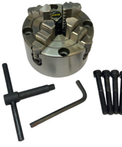 100MM 4 JAW INDEPENDENT LATHE CHUCK FRONT MOUNT