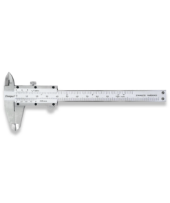 100MM/4" MONOBLOCK VERNIER CALIPER GRADUATIONS 0.05MM - 1/128 DASQUA 1110-3114