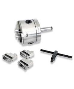 100mm 3 jaw lathe chuck on a 2 morse taper 2mt