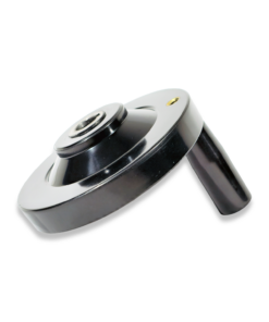 Alternative view of 100mm dia machine handwheel