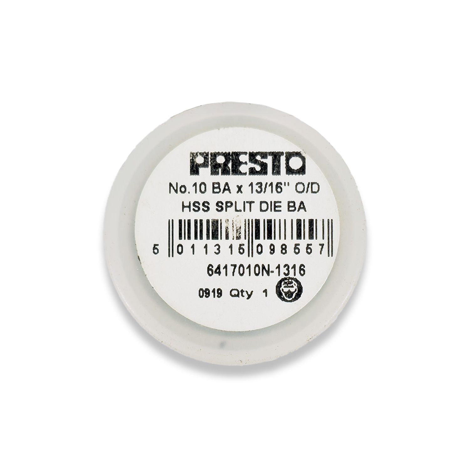 PRESTO 10BA HSS Split Die