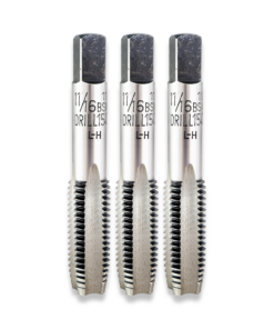 11/16" TAPS SET BSW LEFT HAND THREAD