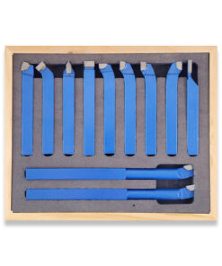 Alternative view of 11PC CARBIDE LATHE TURNING TOOLS SET 12MM SHANK BOXED