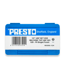 Presto UK 1/2" UNF HSS Set of 3 taps