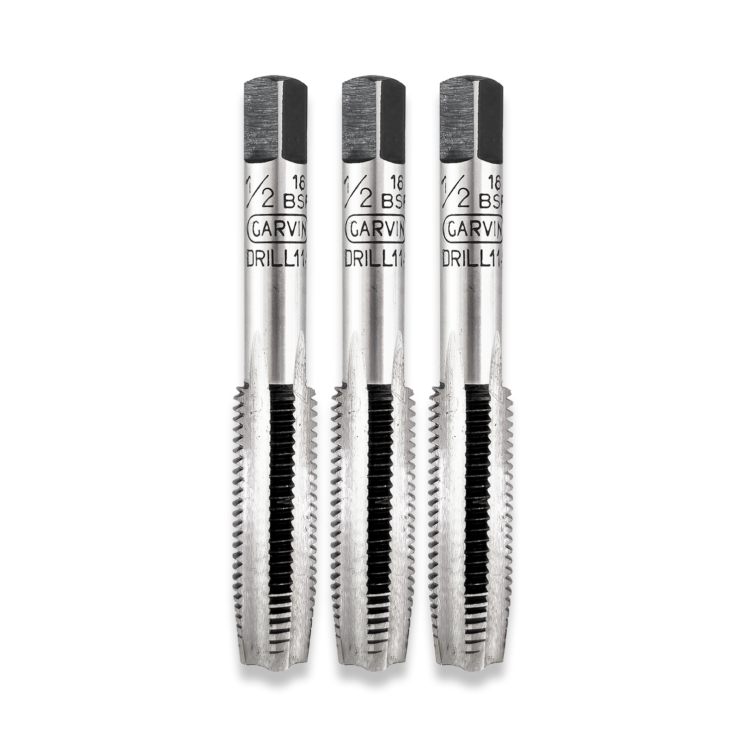 1/2" TAPS SET BSF x 16tpi