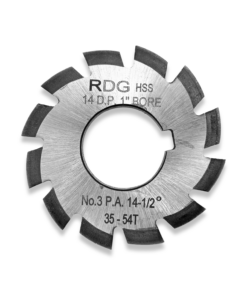 14 DP INVOLUTE GEAR CUTTER NUMBER 3