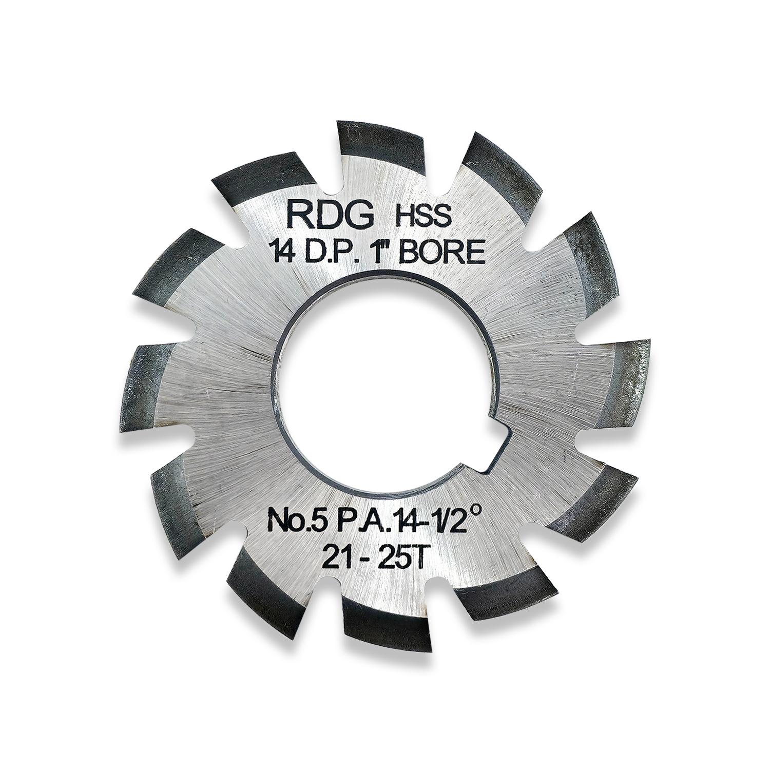 14 DP INVOLUTE GEAR CUTTER NUMBER 5
