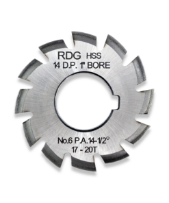 14 DP INVOLUTE GEAR CUTTER NUMBER 6
