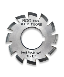 14 DP INVOLUTE GEAR CUTTER NUMBER 8