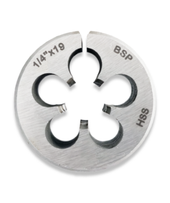 1/4" HSS SPLIT DIE BSP x 19tpi