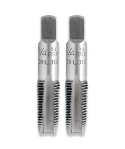 1/4" TAPS SET BSP x 19tpi