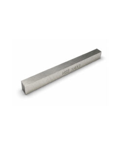 SQUARE TOOL STEEL 1/4" X 3" LONG BLANK END