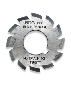 16 DP INVOLUTE GEAR CUTTER NUMBER 1