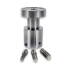 2-1/2" WOOD SCREW CHUCK M33 x 3.5 THREAD INSERT SIZES WOOD WORKING LATHE