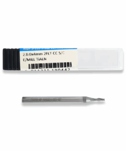 PRESTO 2.0mm x 4.0mm Solid Carbide 2 Flute Slot Drill | End Mill