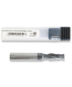 PRESTO 9.0mm x 10.0mm Solid Carbide 2 Flute Slot Drill | End Mill