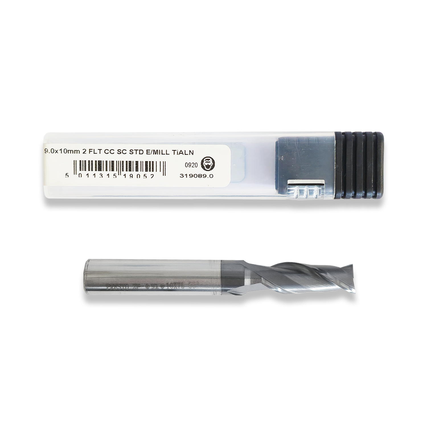 PRESTO 9.0mm x 10.0mm Solid Carbide 2 Flute Slot Drill | End Mill