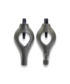 2 X LATHE CARRIER DRIVE DOGS 1/2" BENT & STRAIGHT