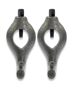 2 X LATHE CARRIER DRIVE DOG 1" BENT MODEL