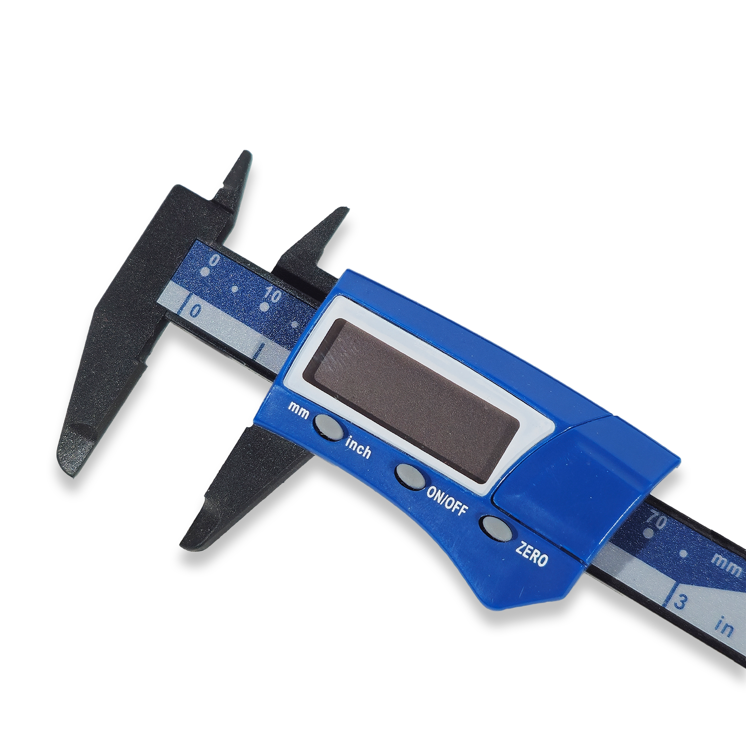 3"/75MM DIGITAL VERNIER CALIPER RIGID PLASTIC BODY BY DASQUA 2035-0004 - Image 2