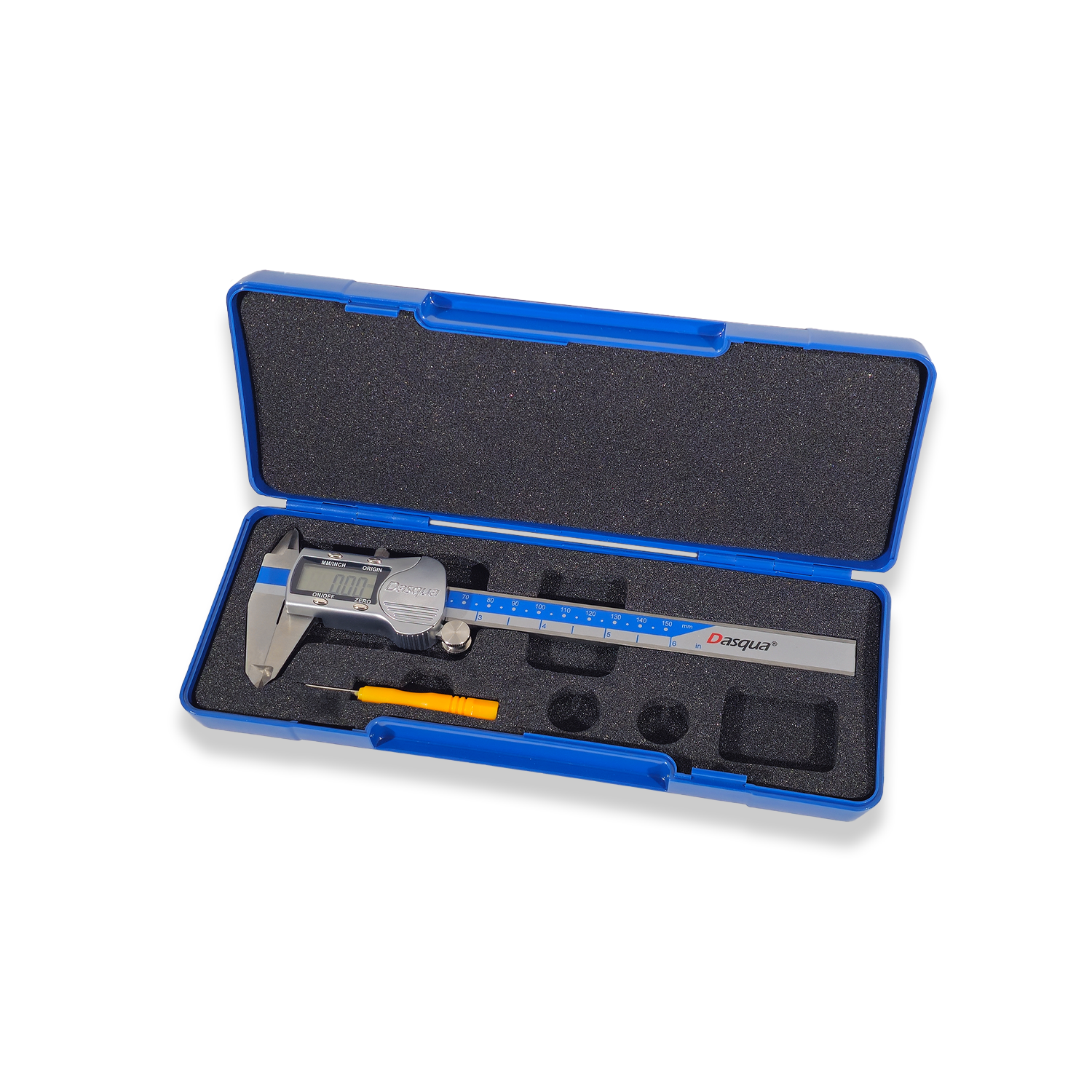 Dasqua Big Screen Metal Digital Vernier Caliper 0-150mm/0-6" 2117-9105 - Image 3