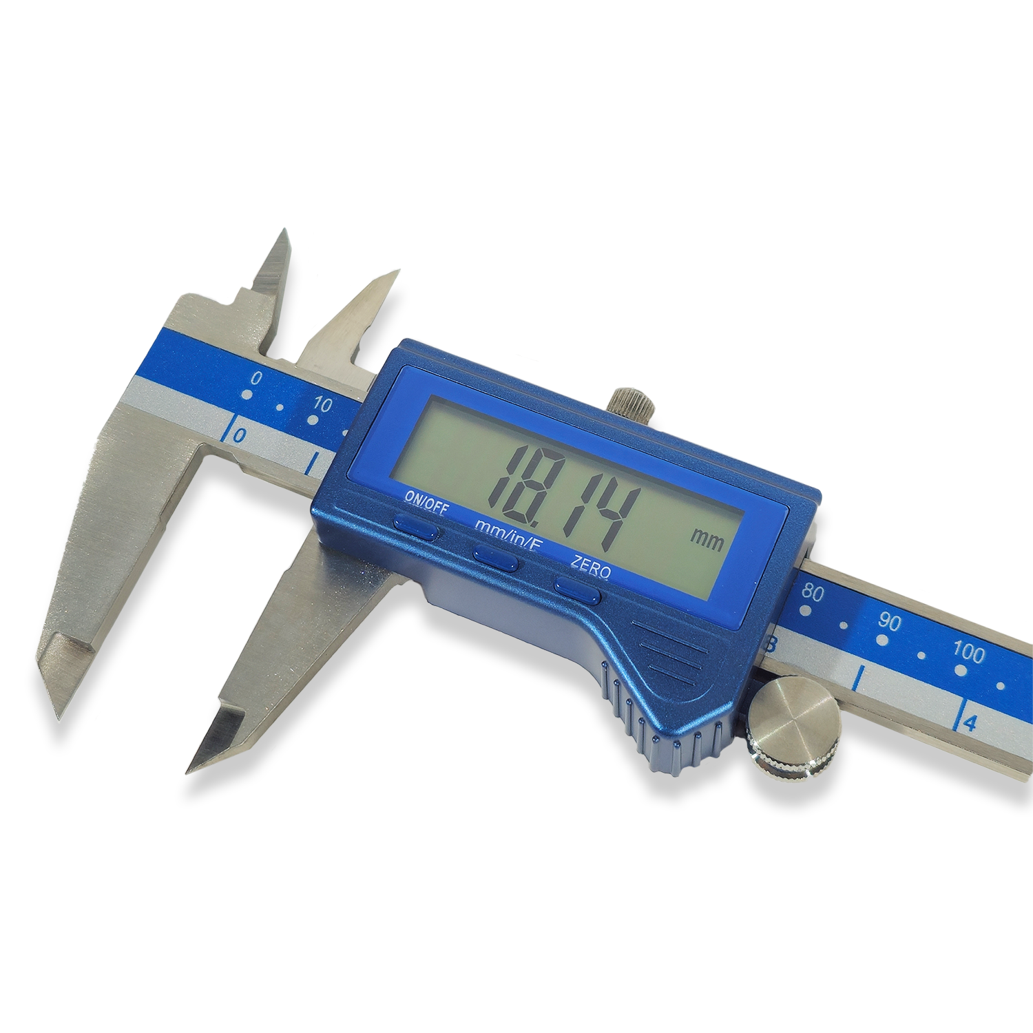 Dasqua 4pc Measuring Set Digital Caliper, Outside Micrometer, Square and Ruler 2210-8204 - Image 7