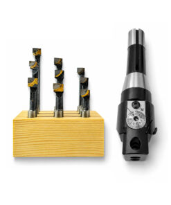 35MM BORING HEAD R8 MORSE TAPER WITH 9PC 8MM TOOL SET