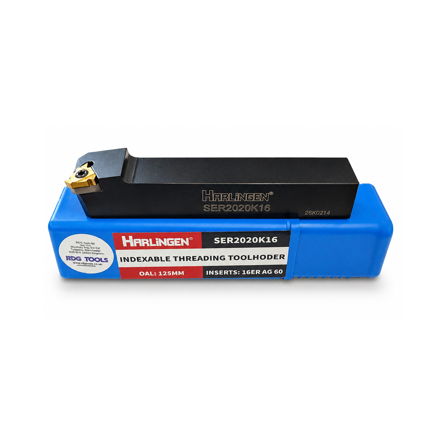 20MM Indexable External Lathe Tool "60 degree" (16 tip) - Image 2