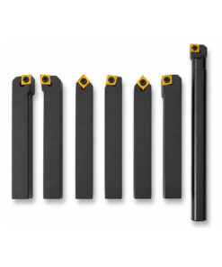 Alternative view of 7PC INDEXABLE LATHE TOOL SET 16mm SHANK CCMT 09