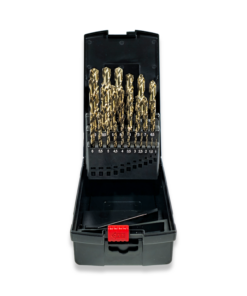 25PC COBALT FULLY GROUND 1 - 13MM DRILL SET
