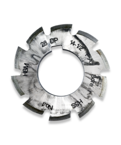 28 DP INVOLUTE GEAR CUTTER NUMBER 1