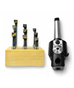 35mm Boring head - 2MT with tanged arbor + 9pc 8MM brazed boring tool set