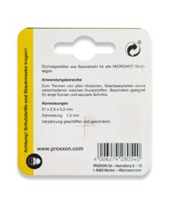 Alternative view of PROXXON Super-Cut Jig Saw Blades For STS/E & STS 28054/477733