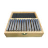 28PC METRIC PARALLEL STEEL SET MATCHED PAIRS 80MM