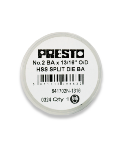 PRESTO 2BA HSS SPLIT DIE