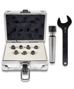 2MT ER11 COLLET CHUCK WITH COLLETS 1-7MM AND SPANNER SET RDGTOOLS