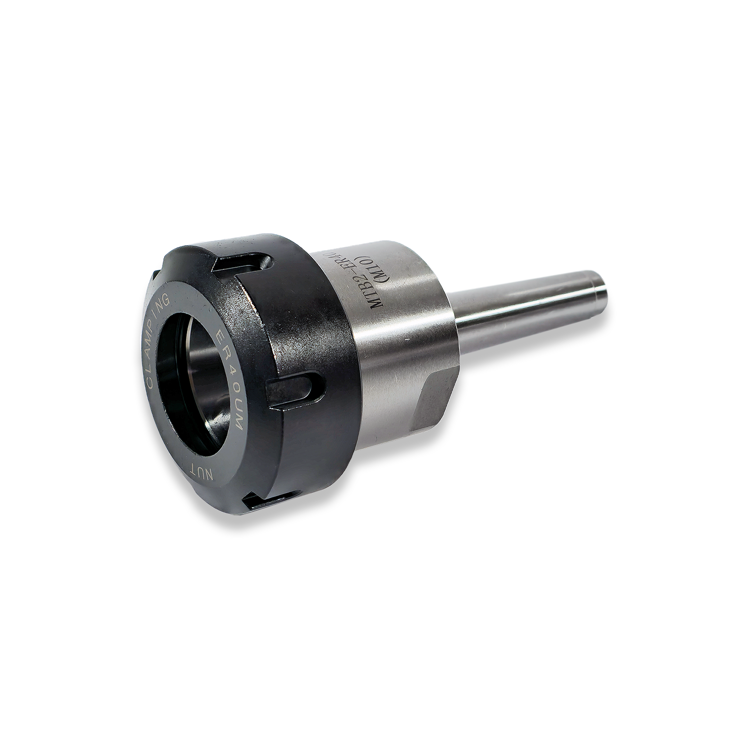 2MT ER40 COLLET CHUCK 2 MORSE TAPER SHANK WITH 10MM DRAWBAR - Image 2