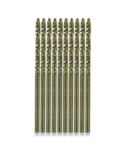 HSS COBALT DRILLS X 10 X 1.1MM